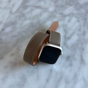 Hermes Apple Watch leather band